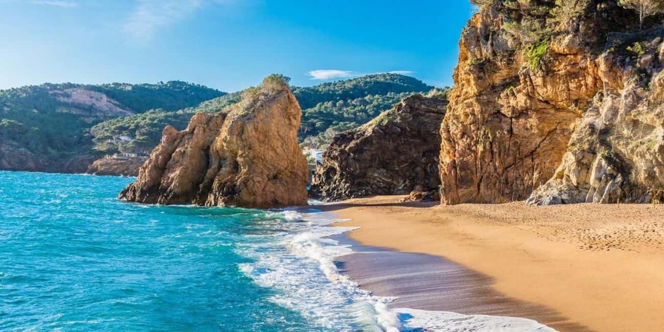 Precioso Apartamento En La Playa De Pals Con Piscina - Recinto Puig Sa Guilla Luaran gambar